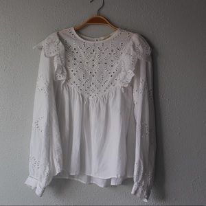 Victorian Eyelet Blouse